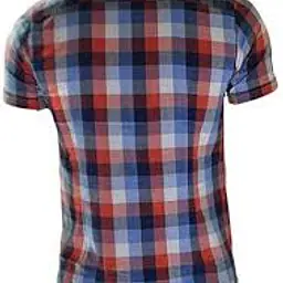 Checked Shirt short sleeves