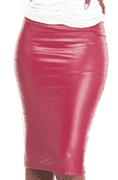 A Line Suede Skirt